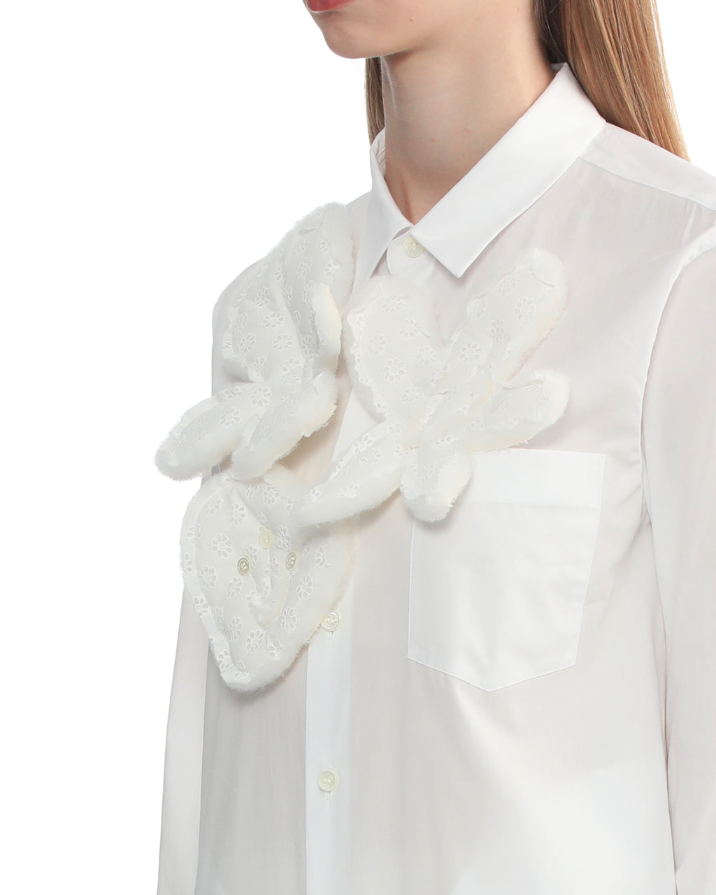 Layered shirt dress