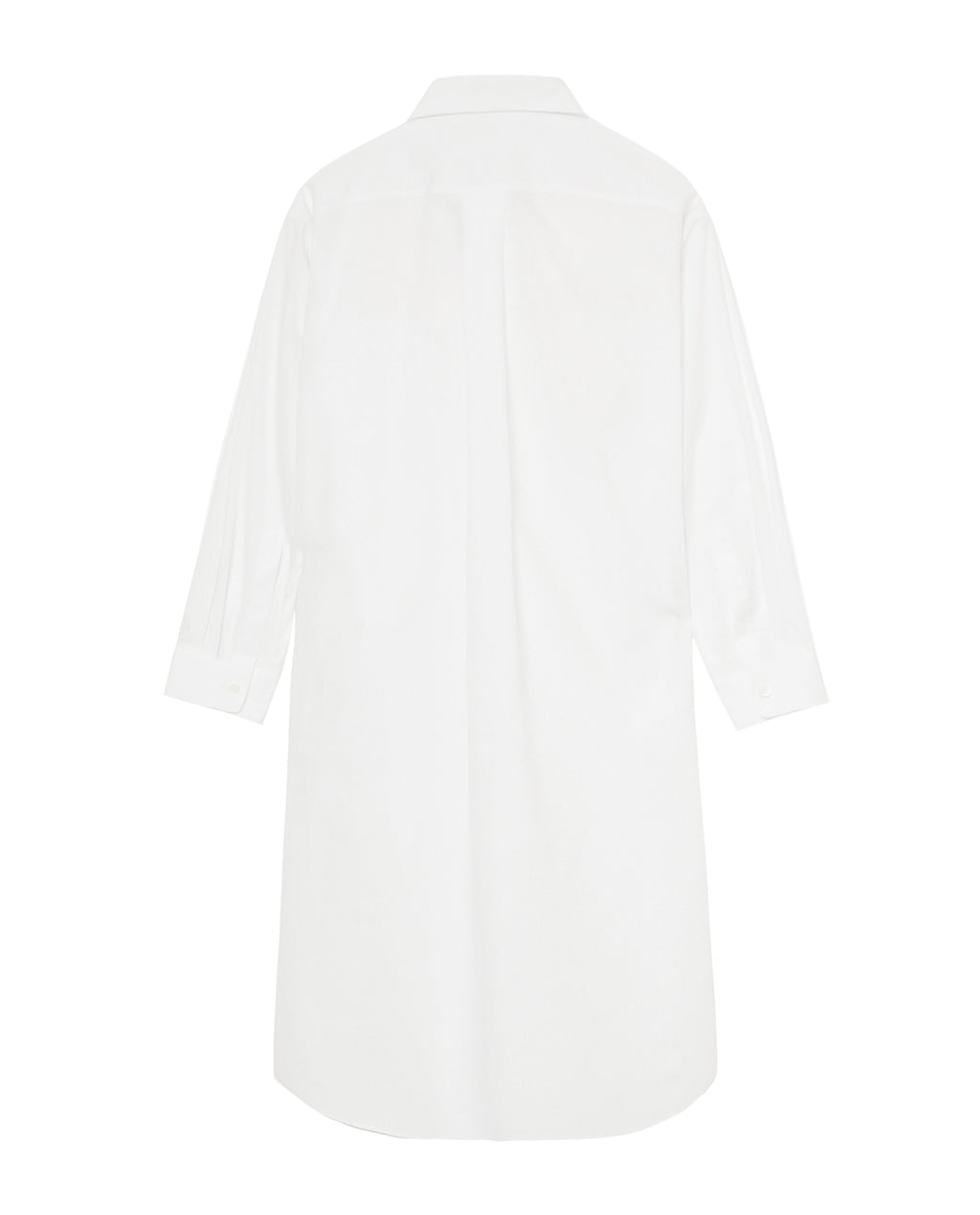 Layered shirt dress
