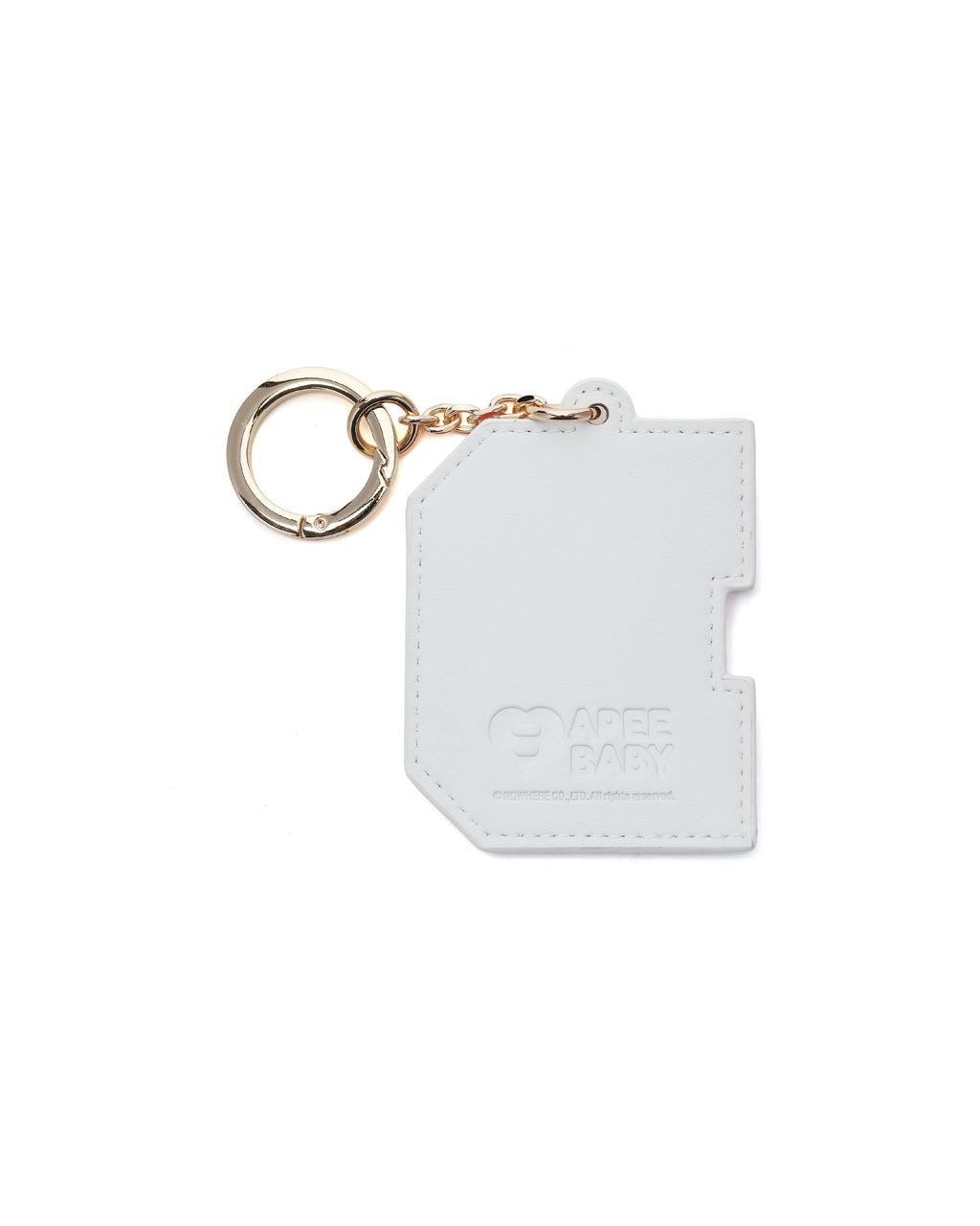 Letter keychain