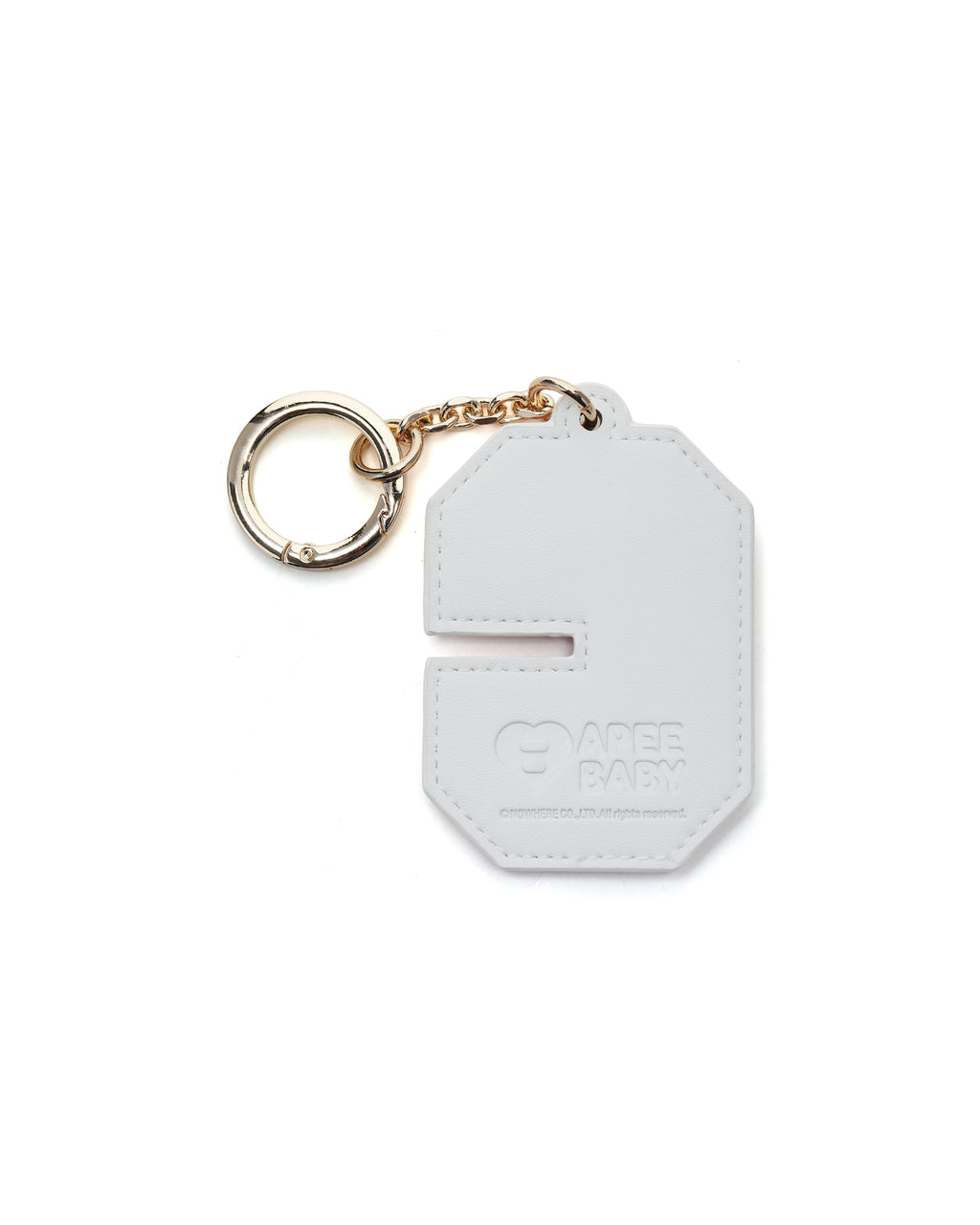 Letter keychain