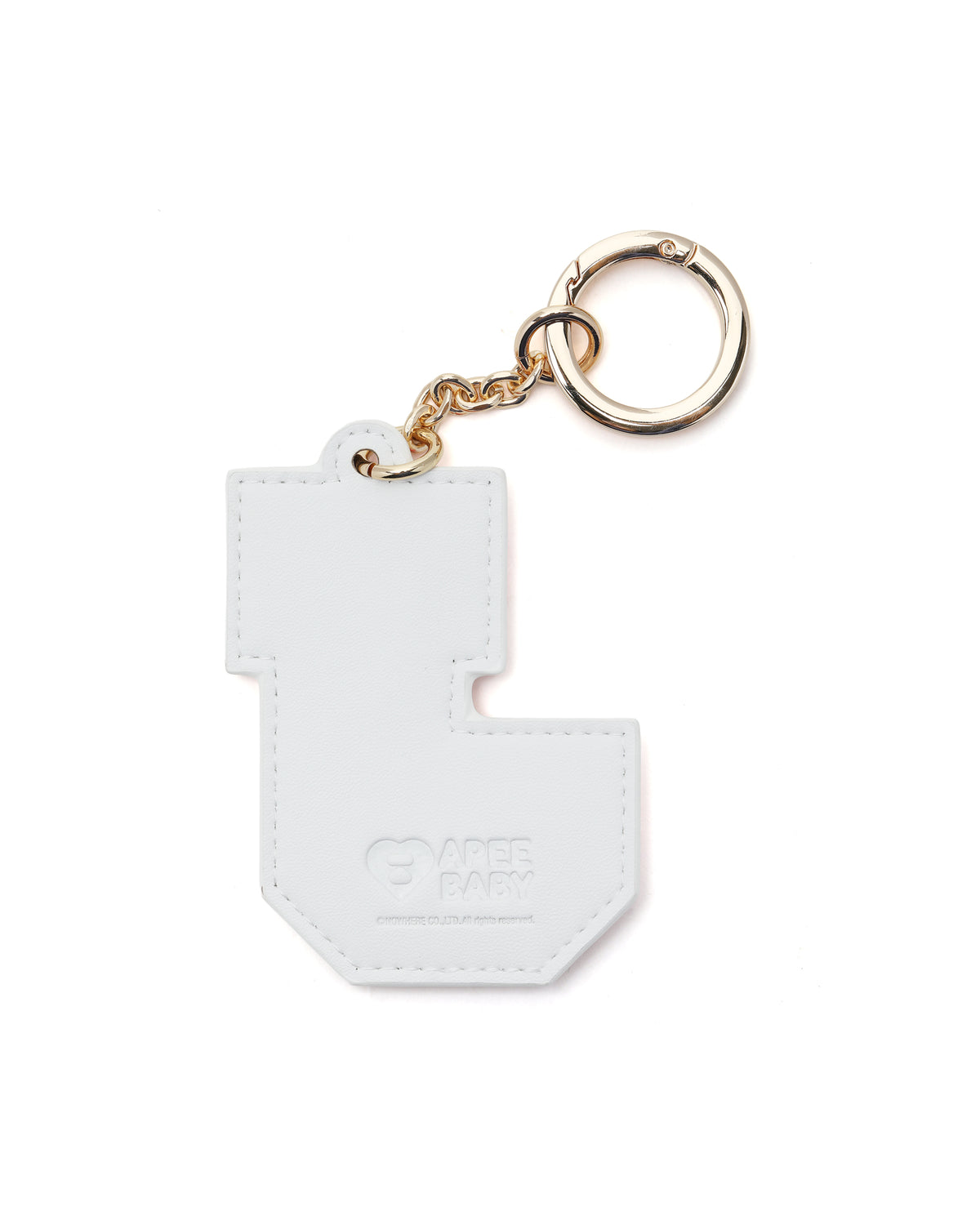 Letter keychain