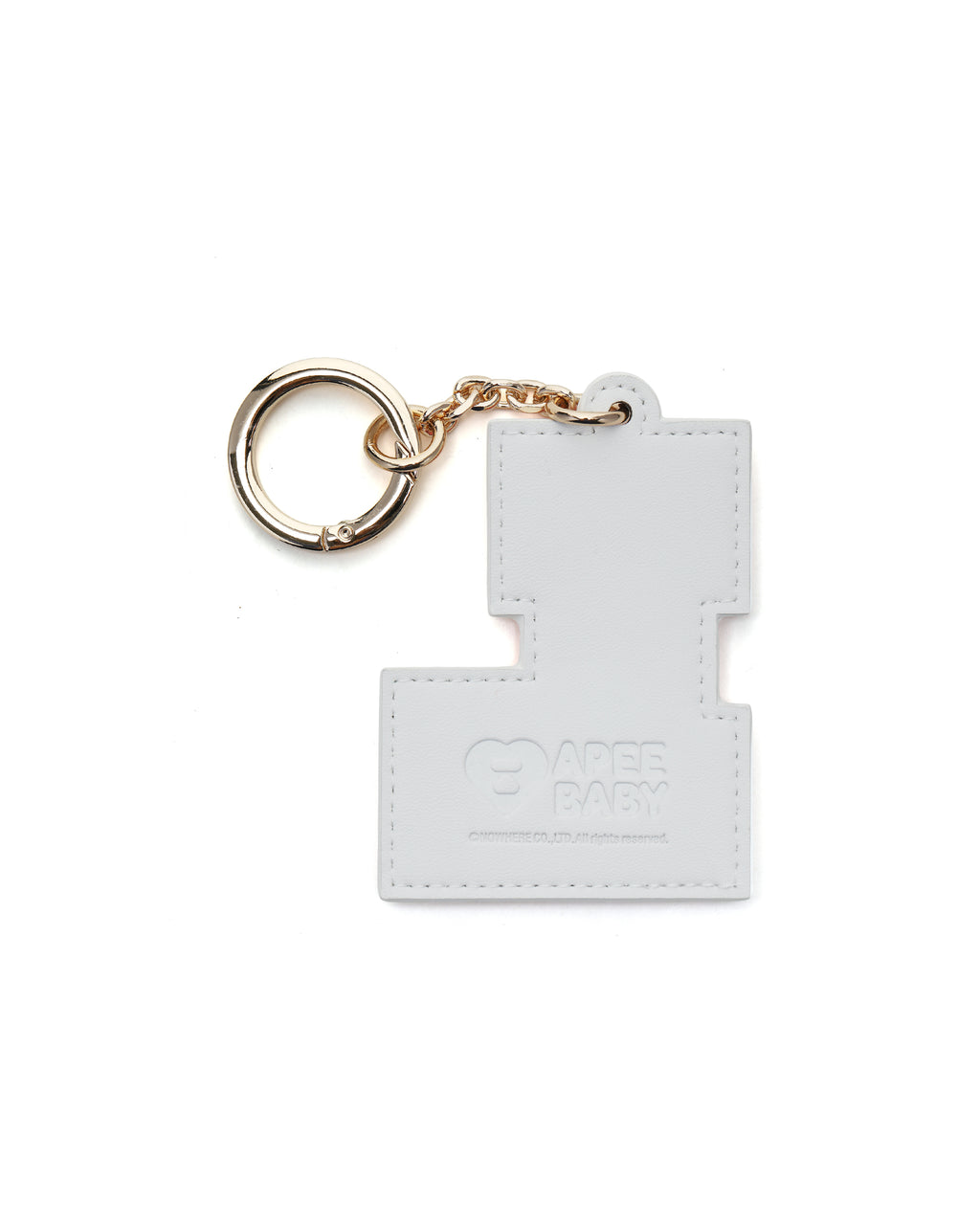 Letter keychain