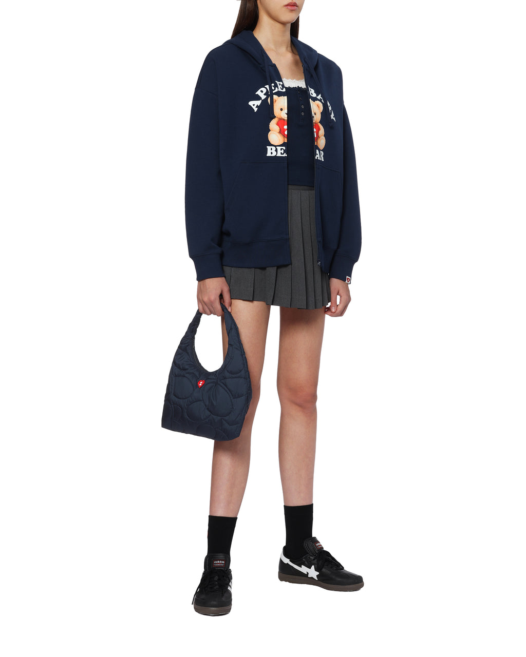 Quilted shoulder bag
