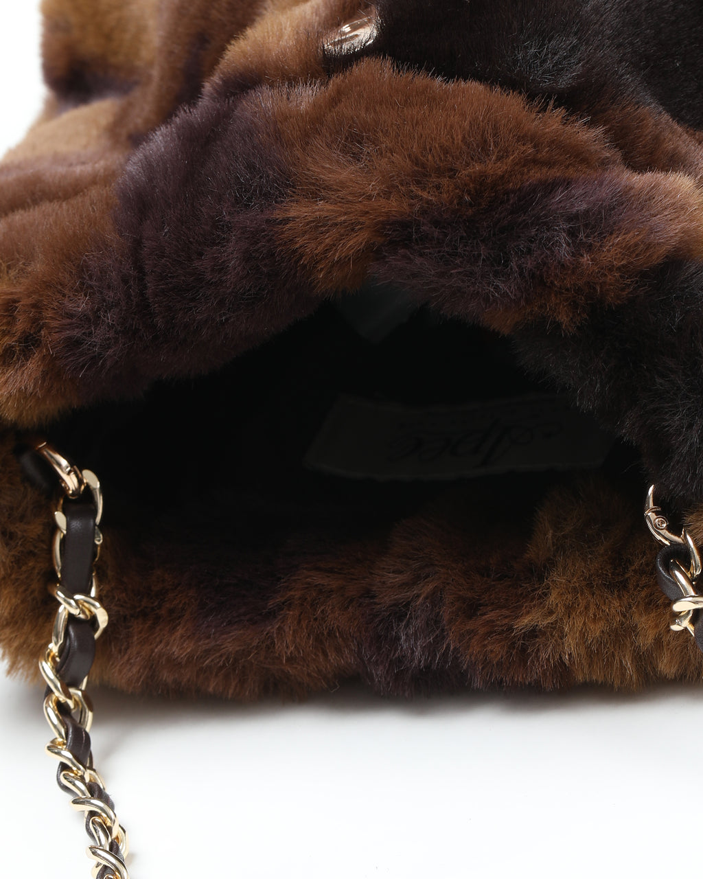 Furry shoulder bag