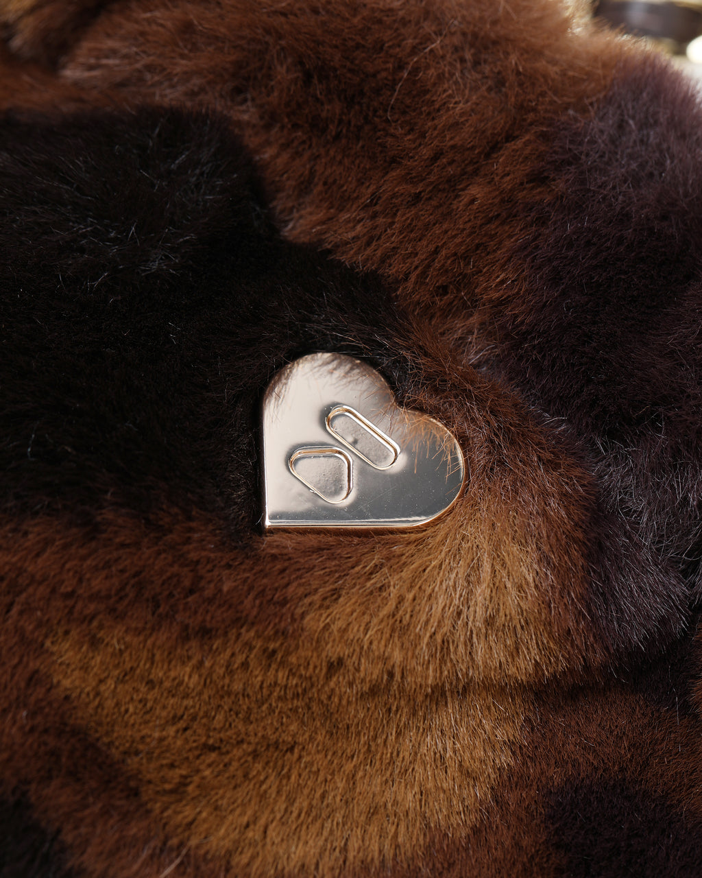 Furry shoulder bag