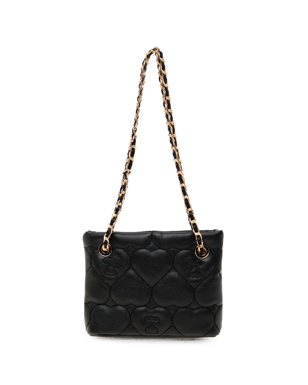 Quilted Heart Monogram Handbag