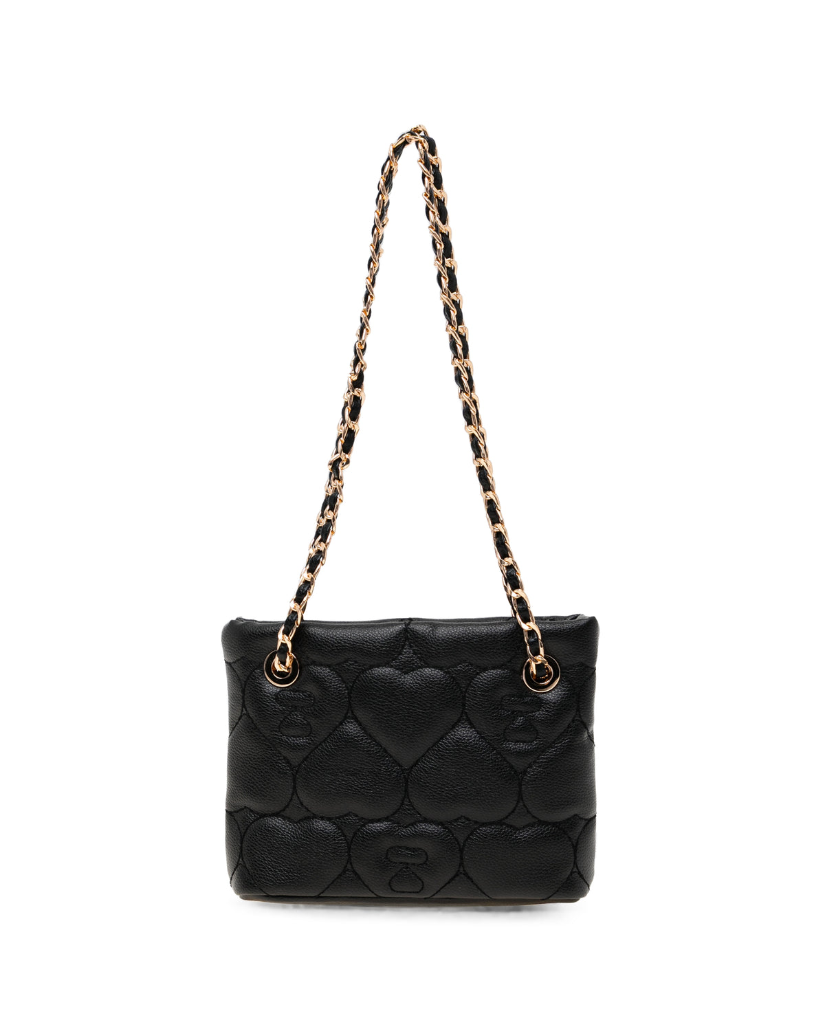Quilted Heart Monogram Handbag