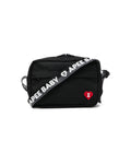 Heart badge crossbody mini bag