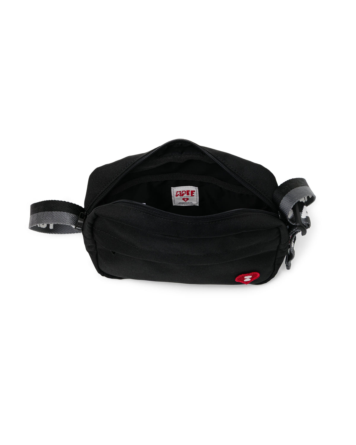 Heart badge crossbody mini bag