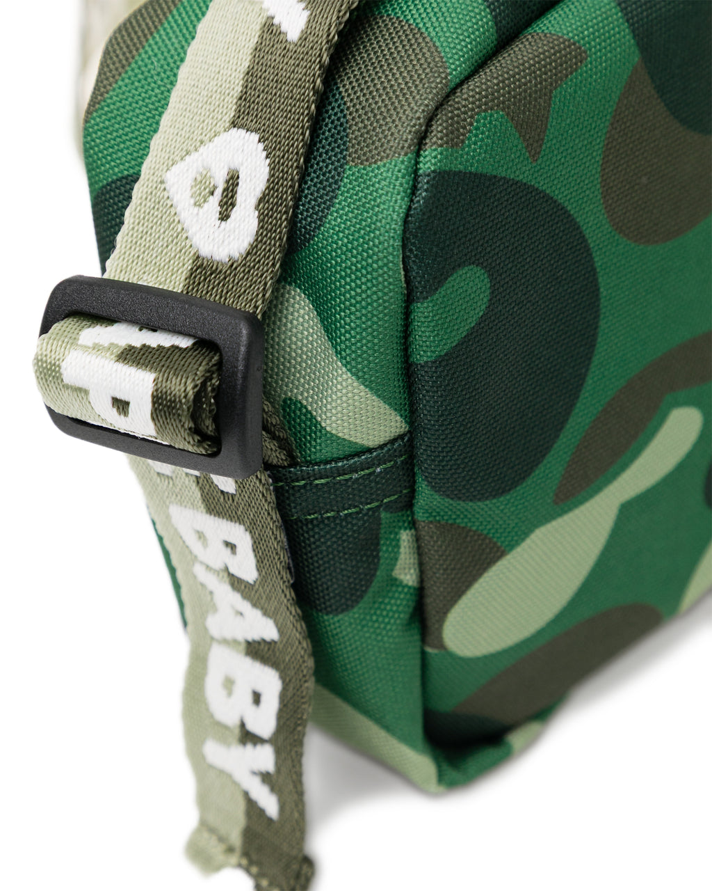 Heart badge crossbody camo mini bag
