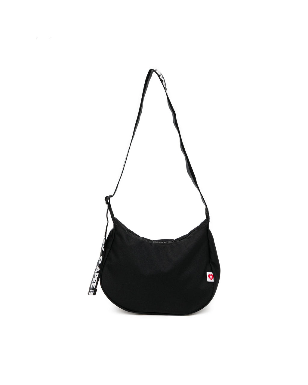 Heart badge crossbody mini bag