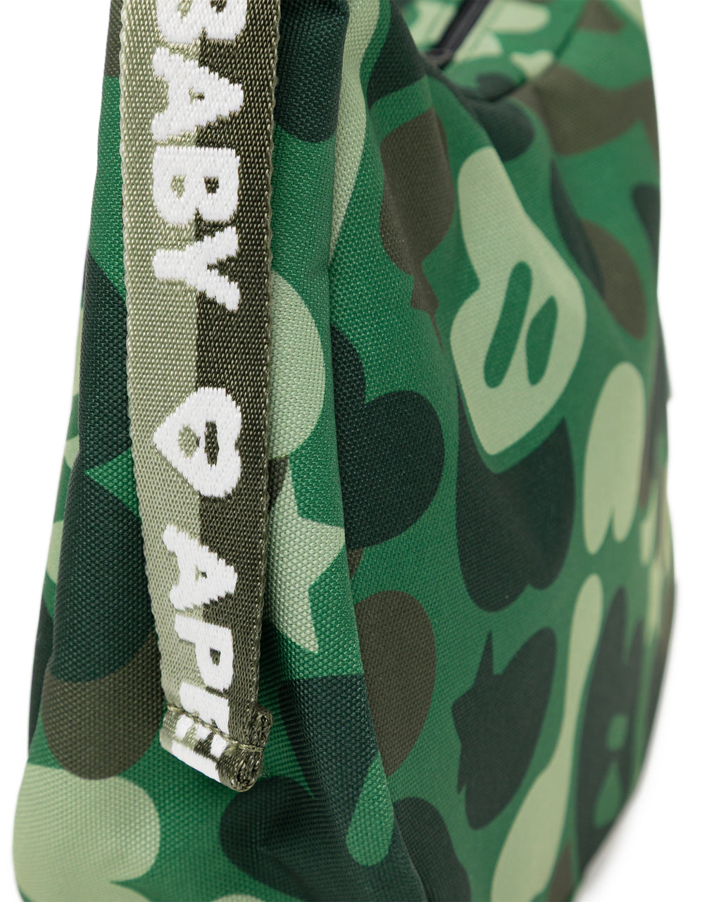 Heart badge crossbody camo mini bag