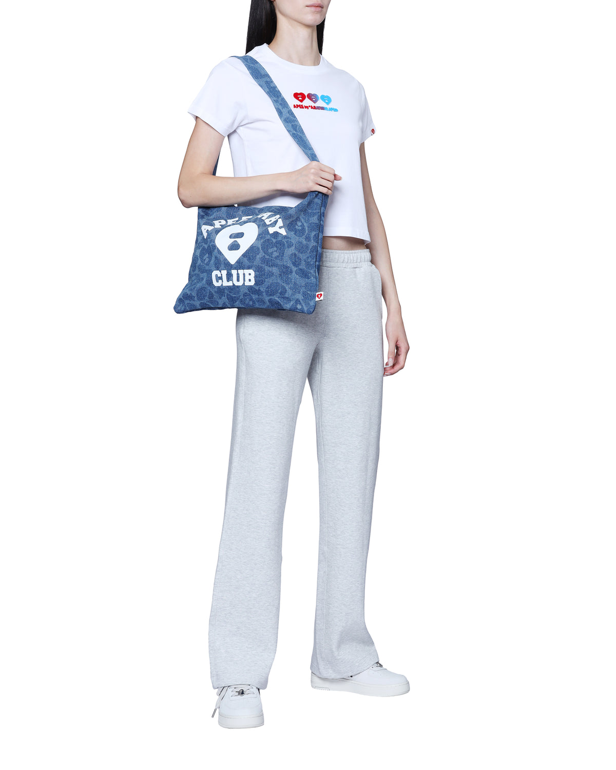 Printed shoulder bag