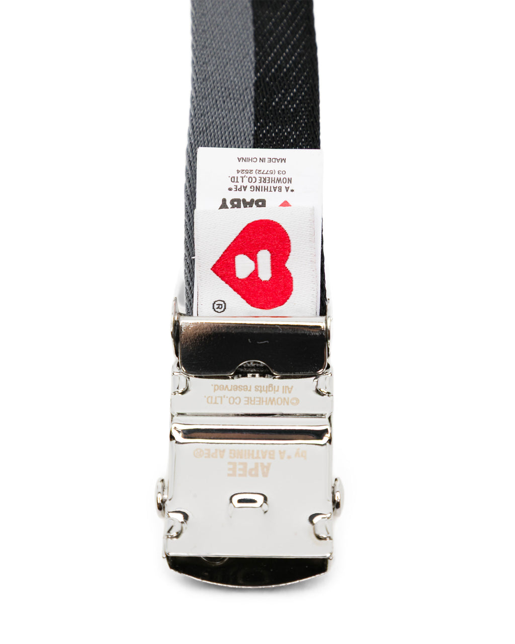 APEE baby text printed belt