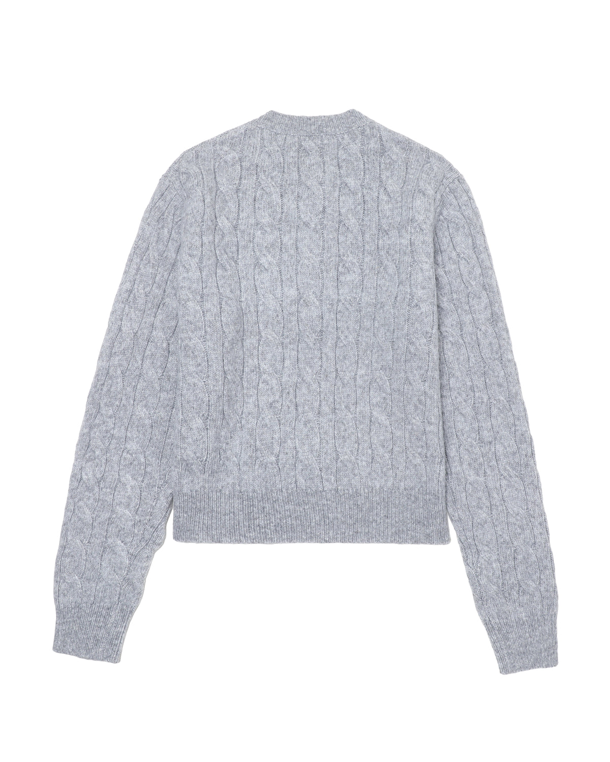 Cable knit cardigan
