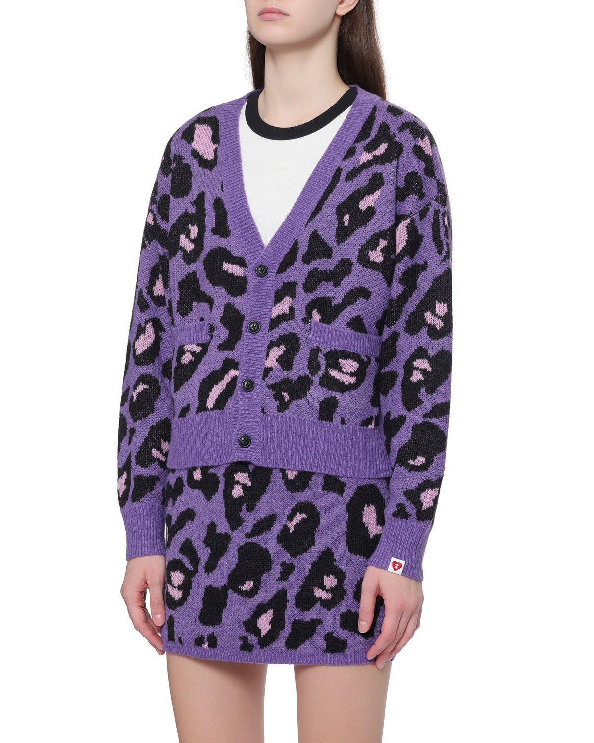 Patterned cardigan