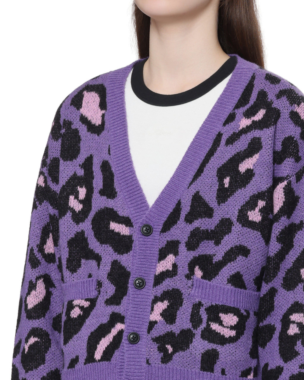 Patterned cardigan