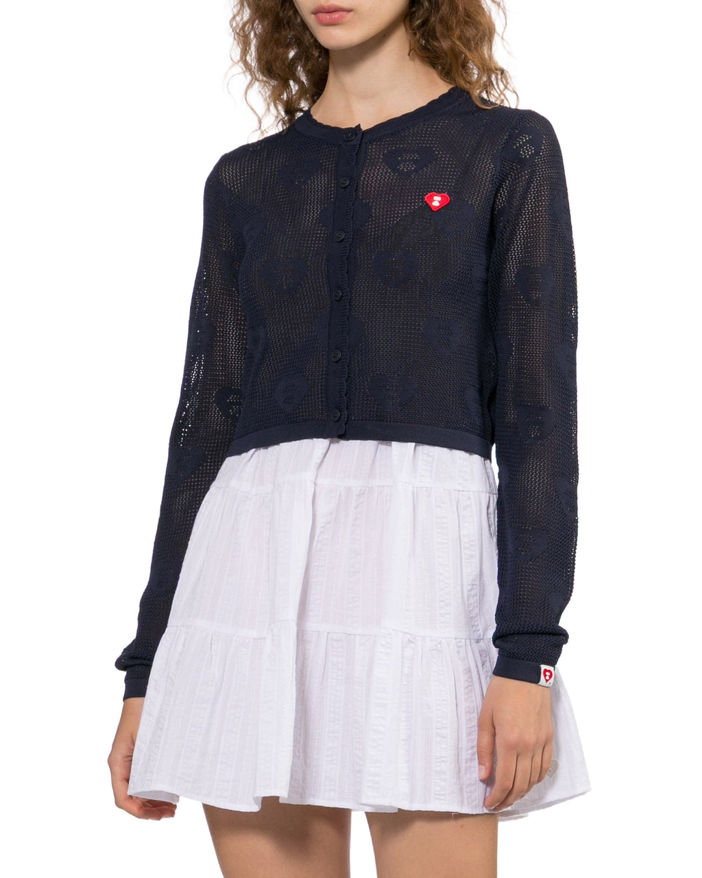 Heart cardigan