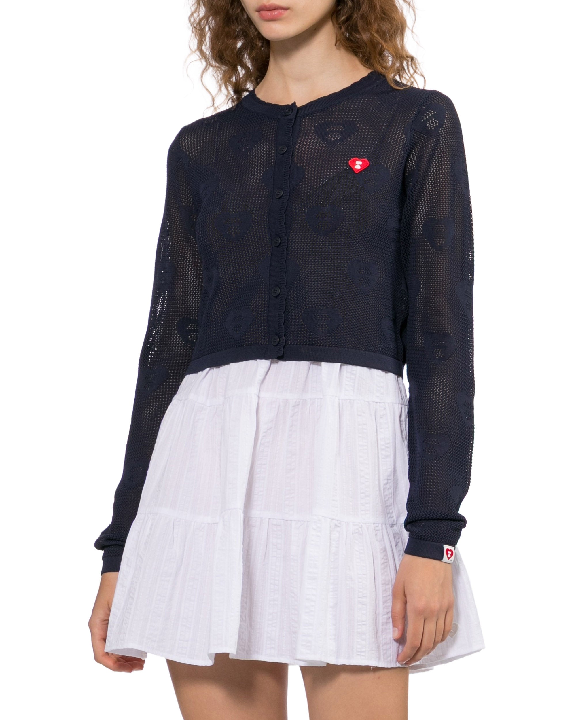 Heart cardigan