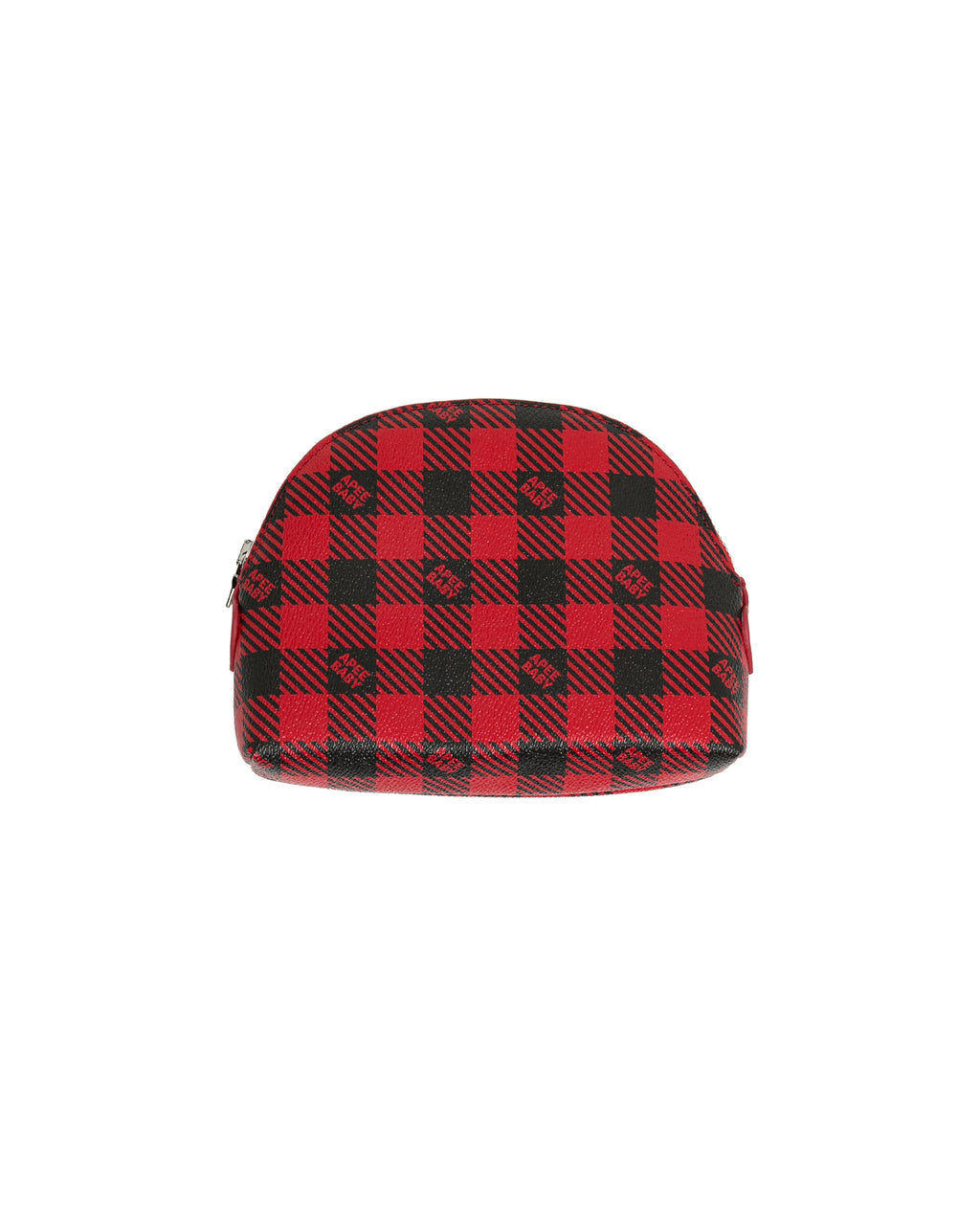 Checkered small pouch