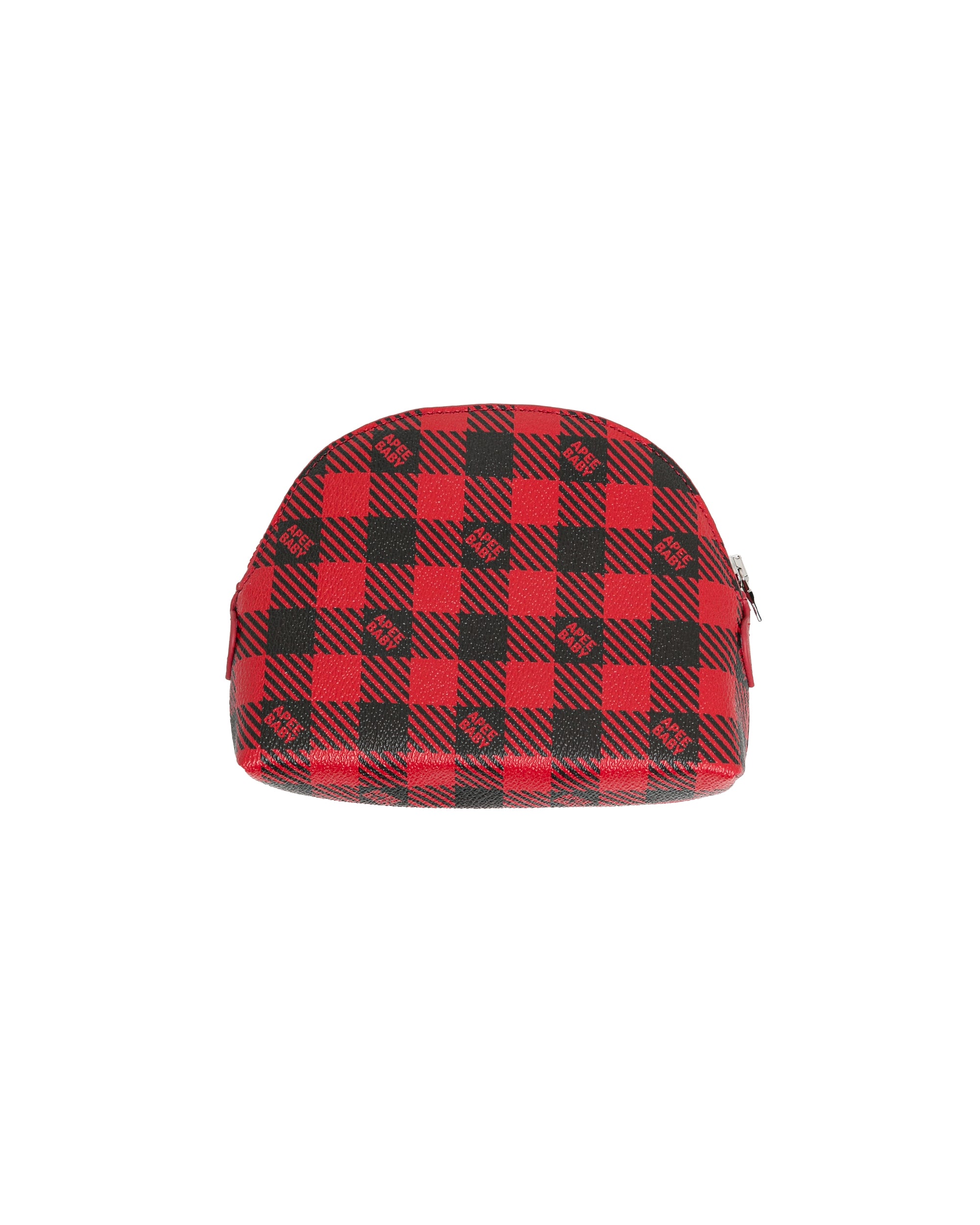 Checkered small pouch