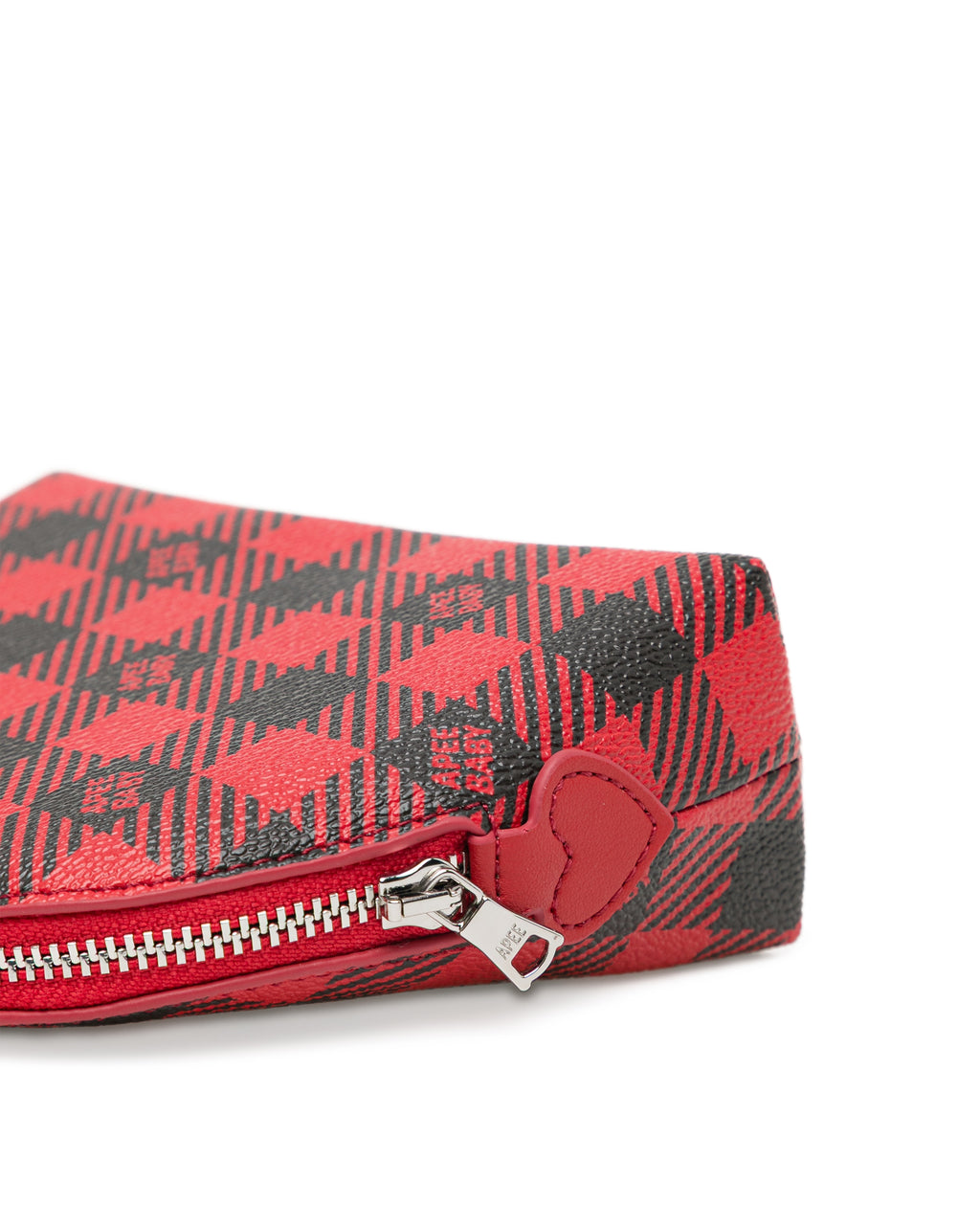 Checkered small pouch