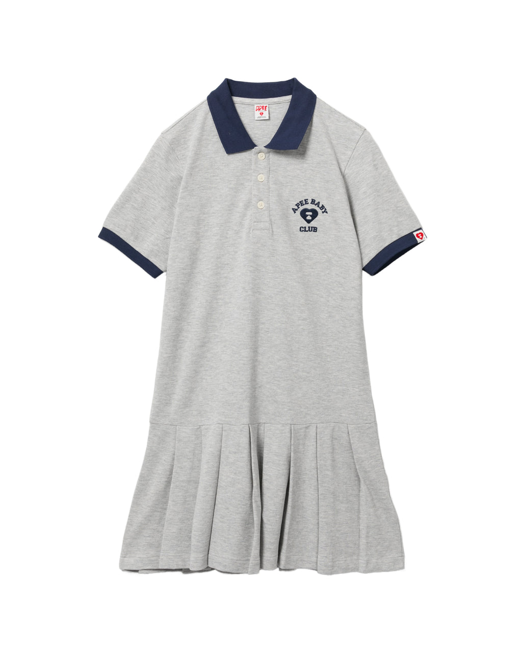 Apee Baby embroidery polo dress