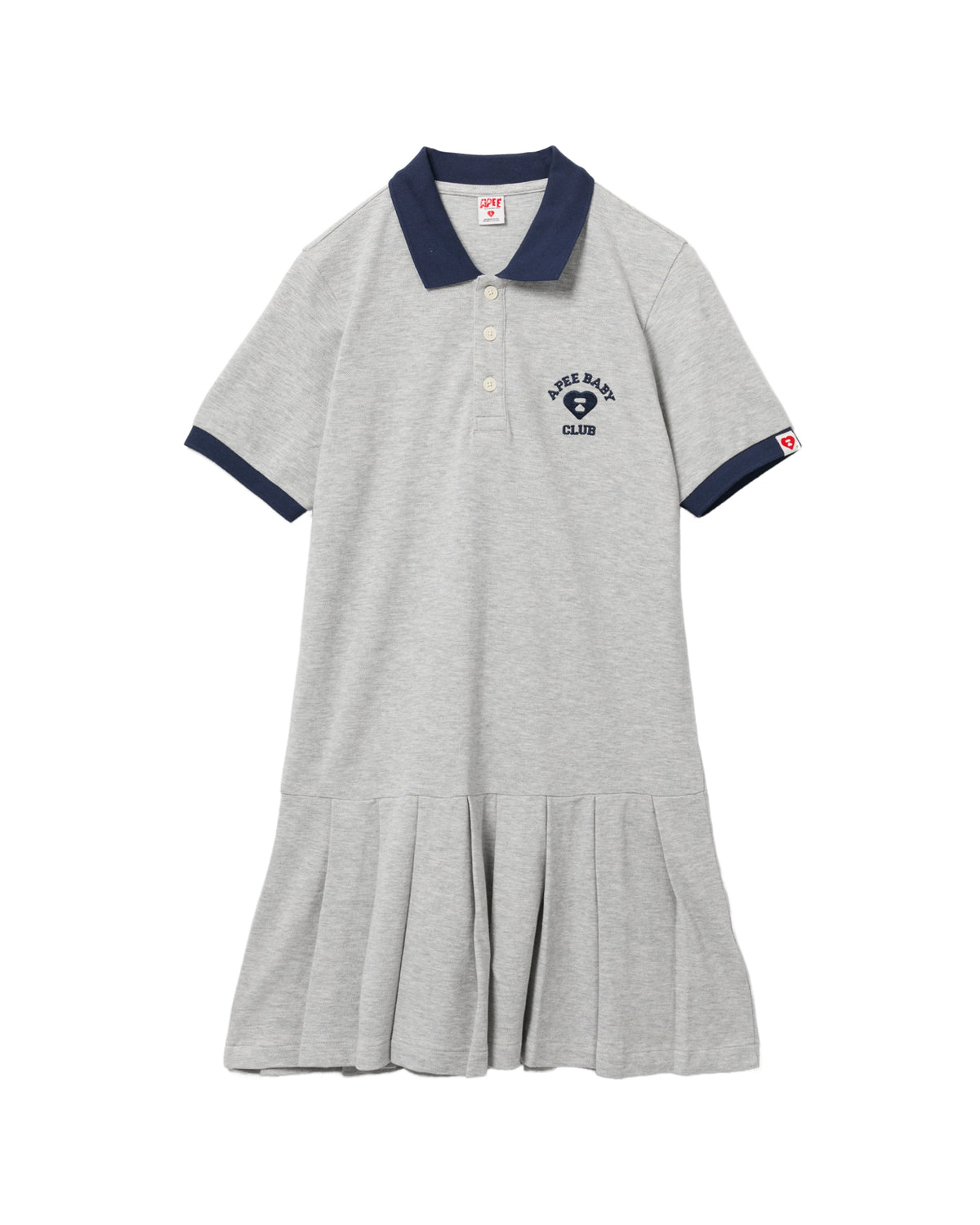 Apee Baby embroidery polo dress