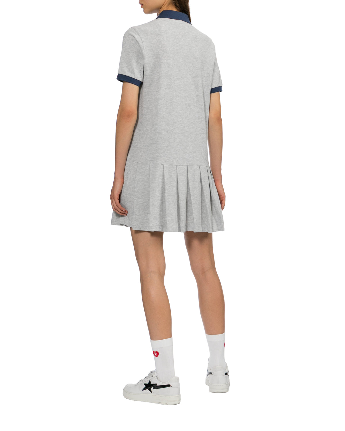 Apee Baby embroidery polo dress