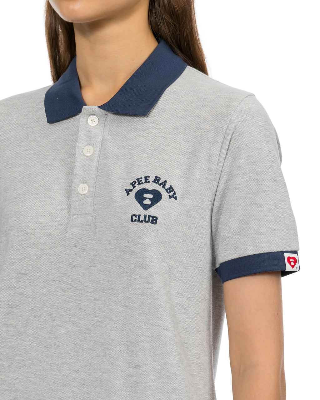 Apee Baby embroidery polo dress