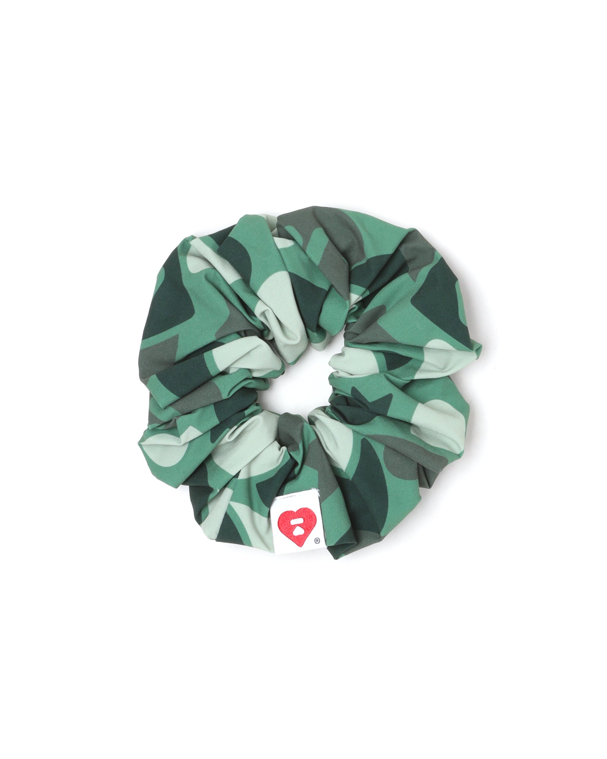 Camo scrunchie