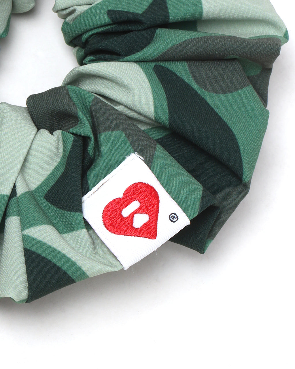 Camo scrunchie