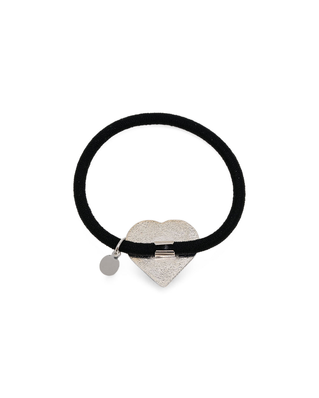 Heart moonface hair tie
