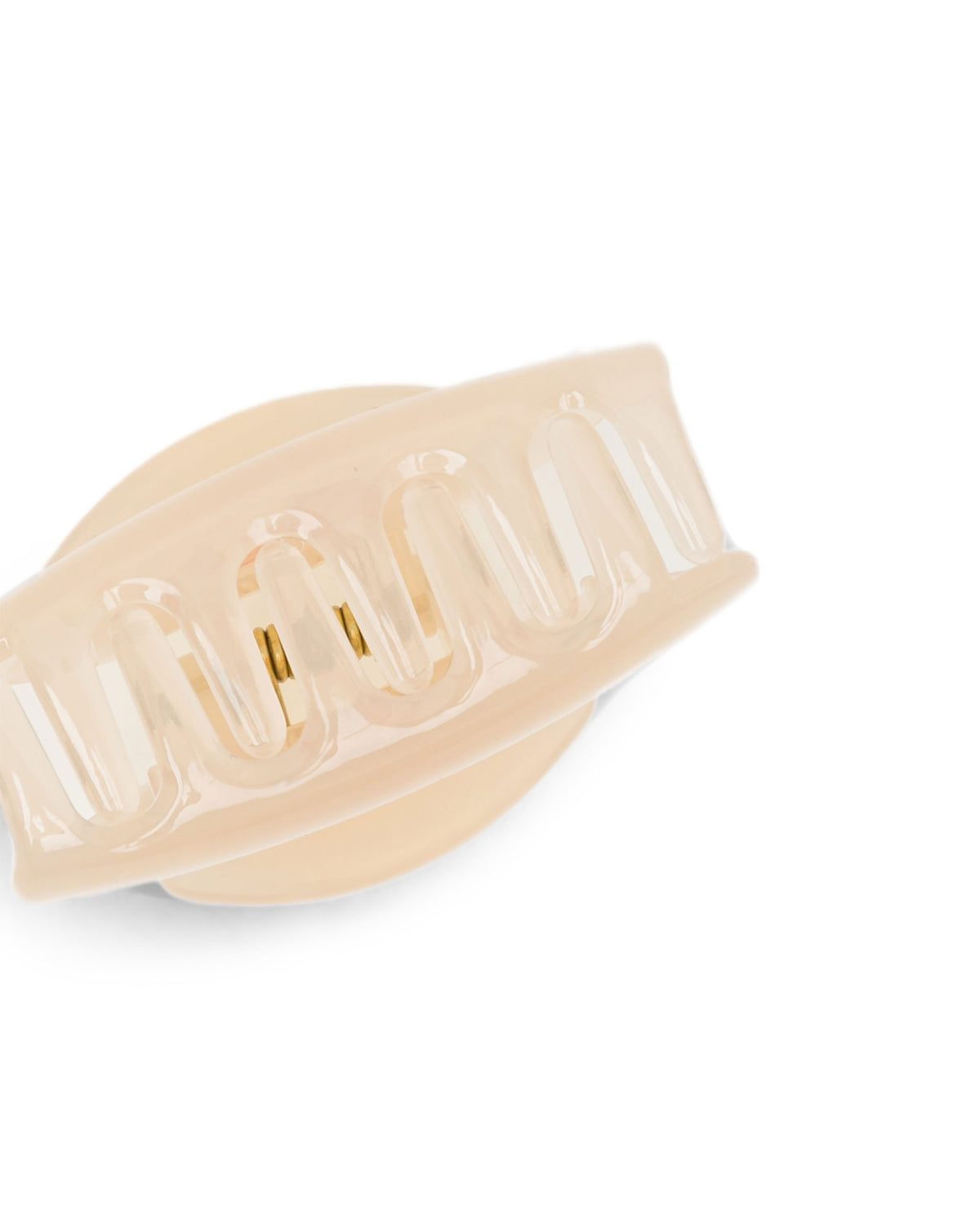 Heart moonface claw clip