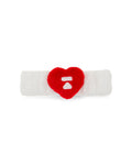 Heart moonface hairband