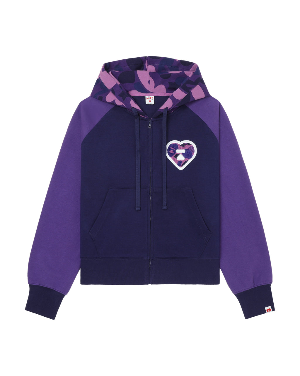 Camo hood jacket