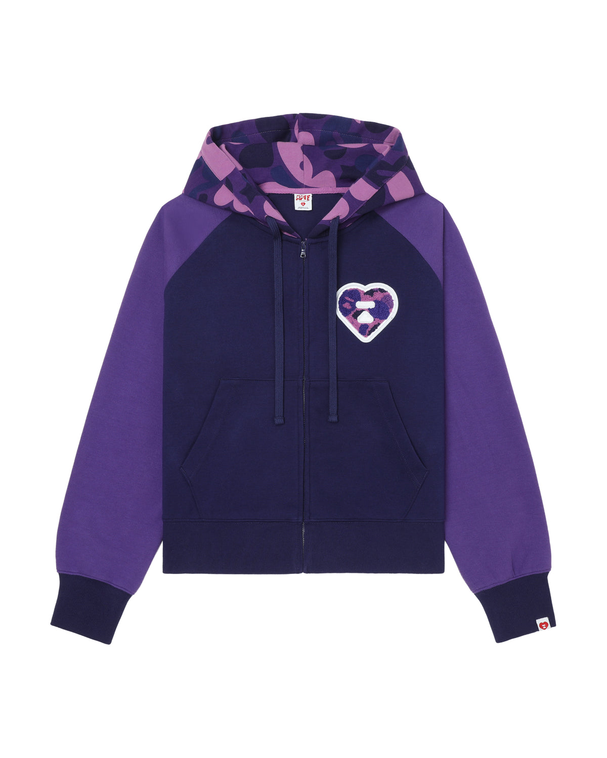 Camo hood jacket
