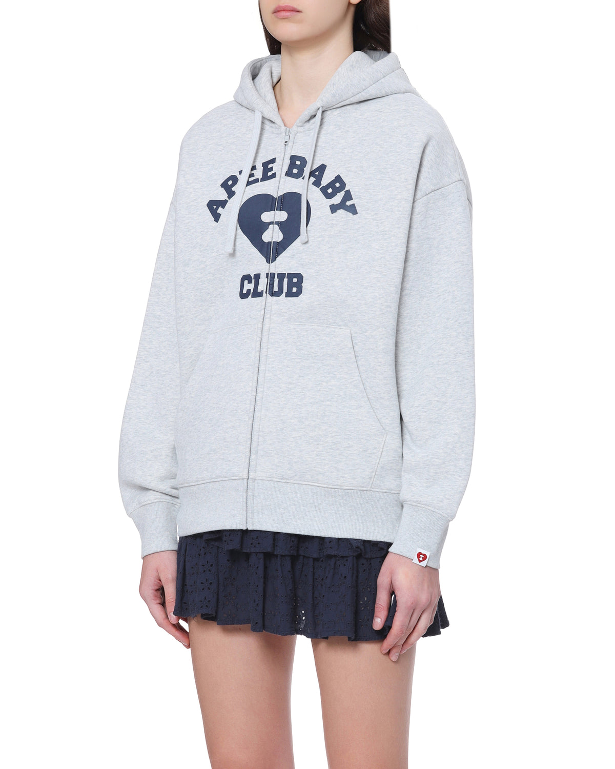 Zip-up hoodie