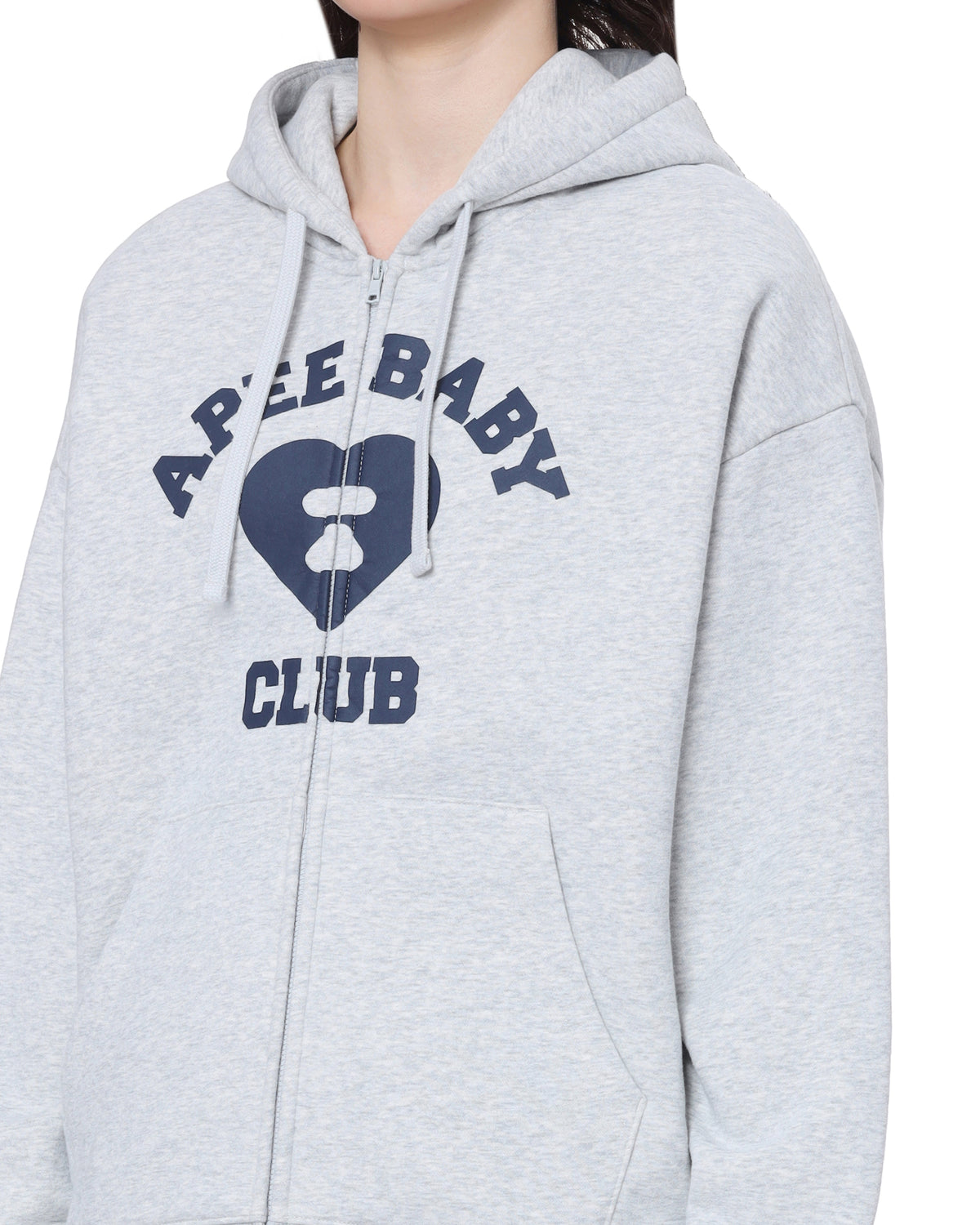 Zip-up hoodie