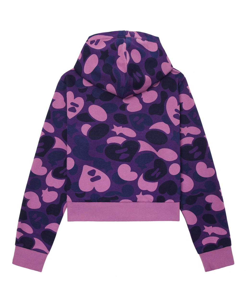 Camo zip-up hoodie