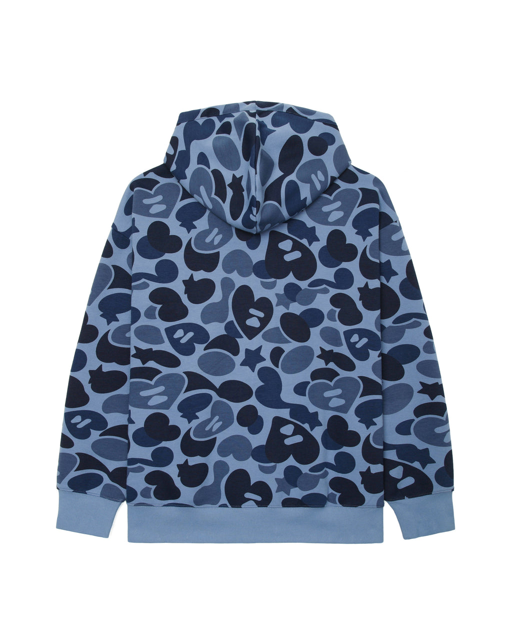 Camo zip-up hoodie