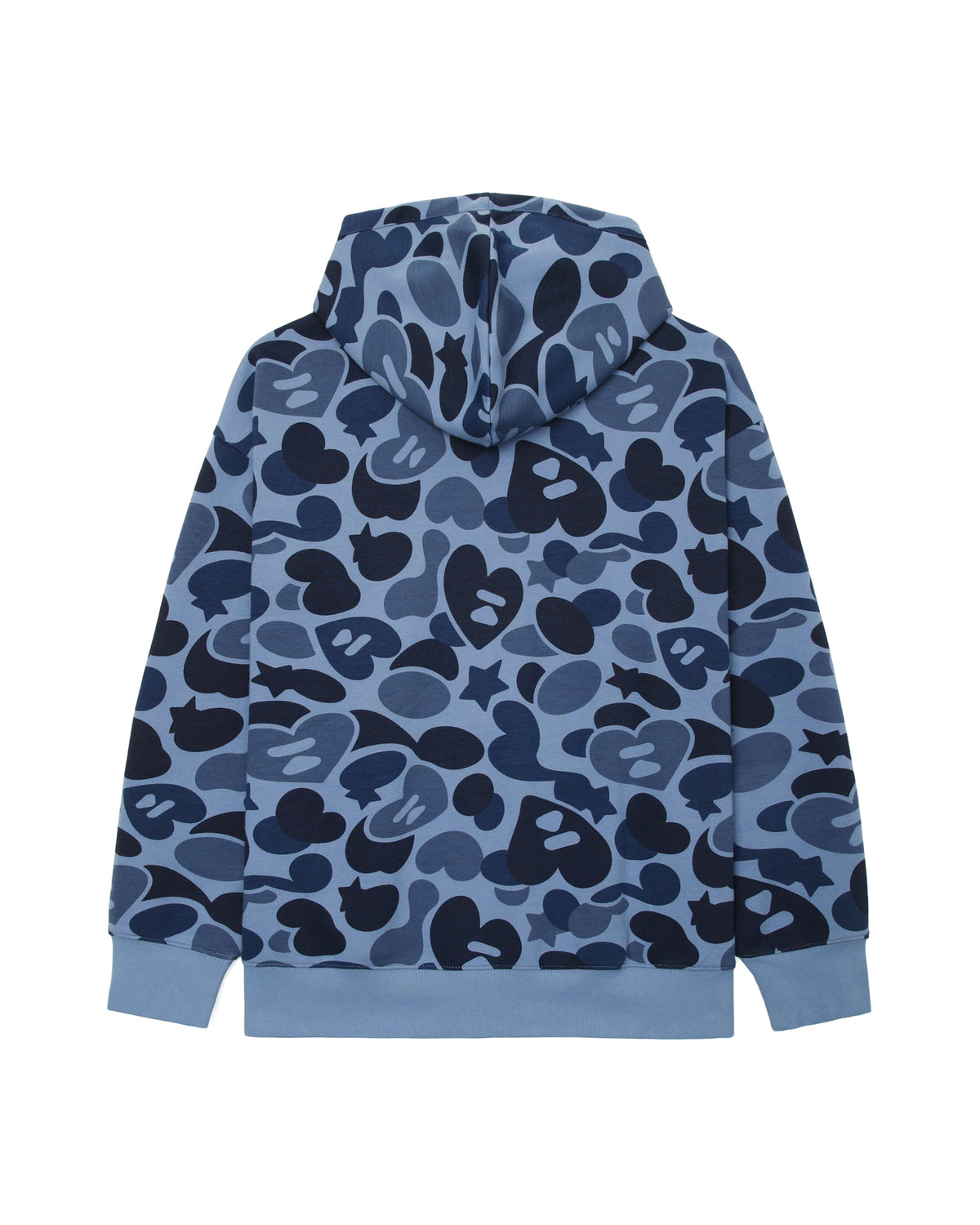 Camo zip-up hoodie