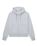 Zip through hoodie