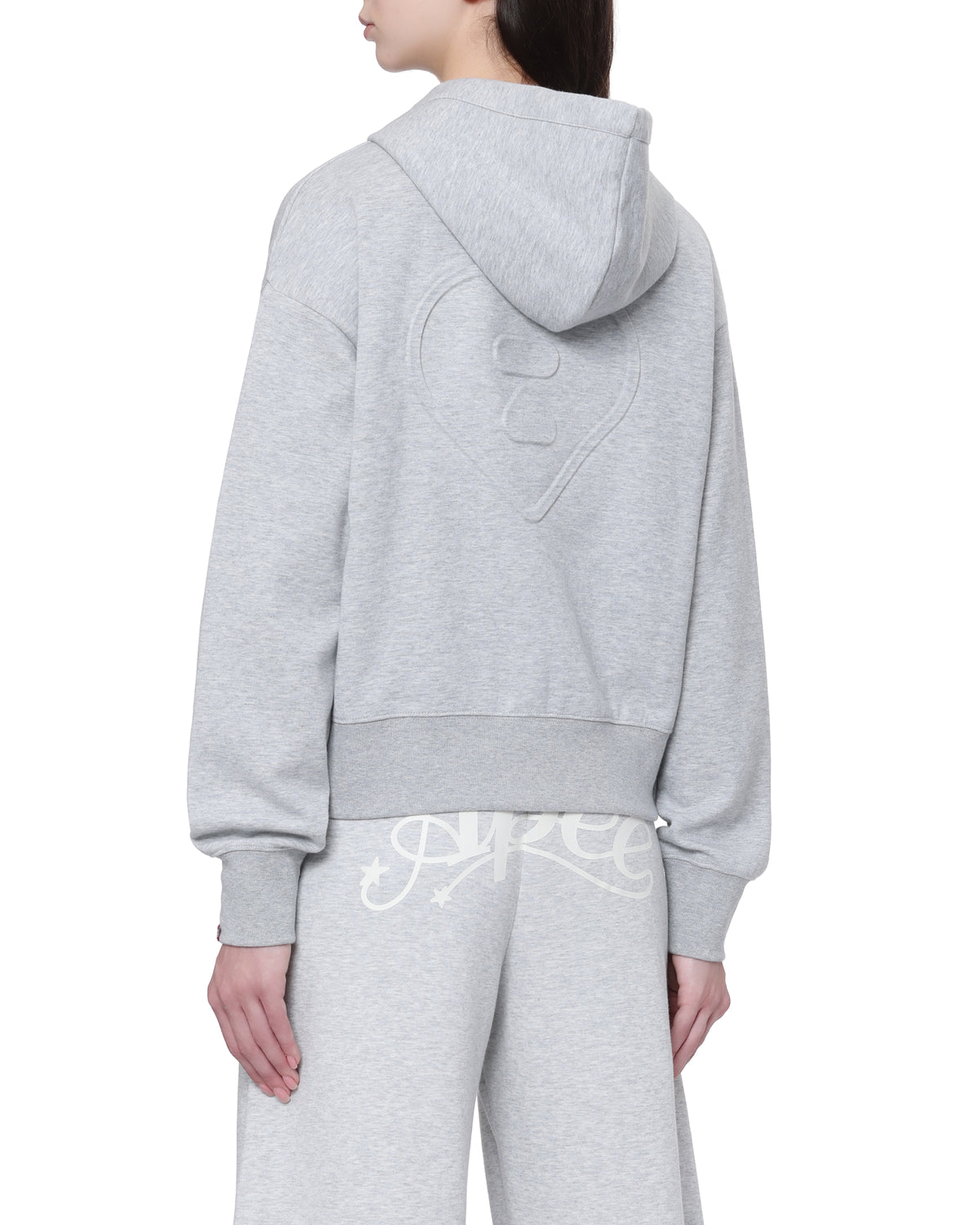 Zip through hoodie