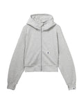 Hooded zip-up jacket