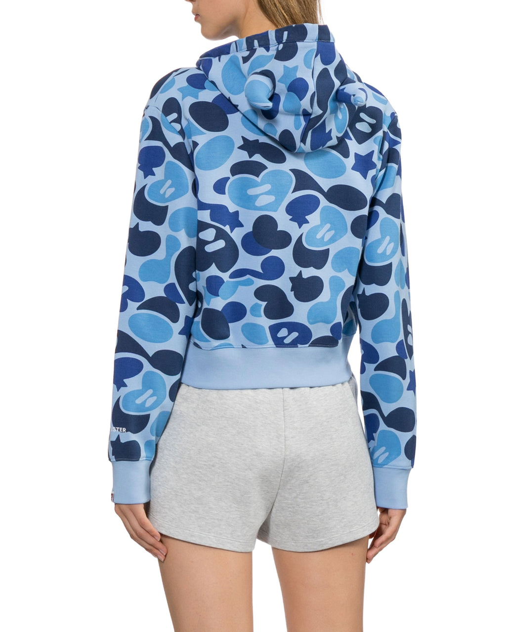 X BABYMONSTER ABC Multi Camo Zip Up Hoodie