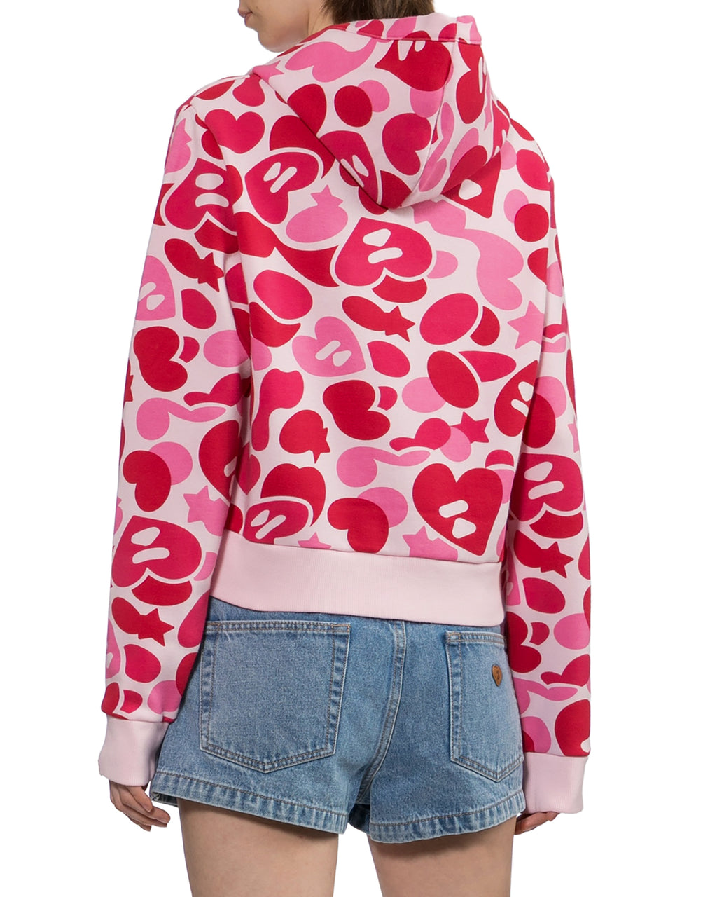 Camo zip up hoodie
