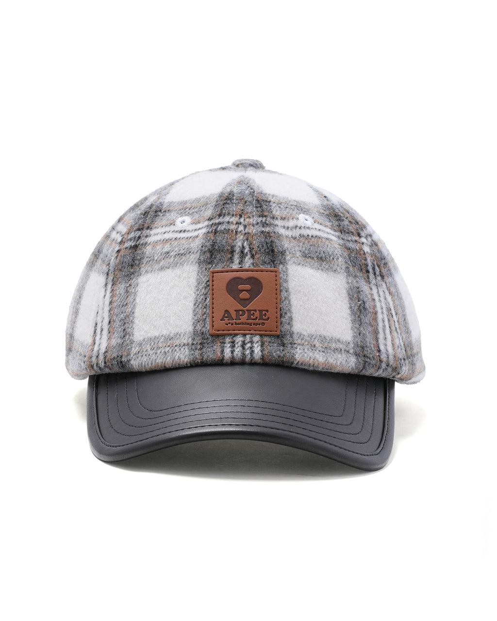 Plaid baseball cap