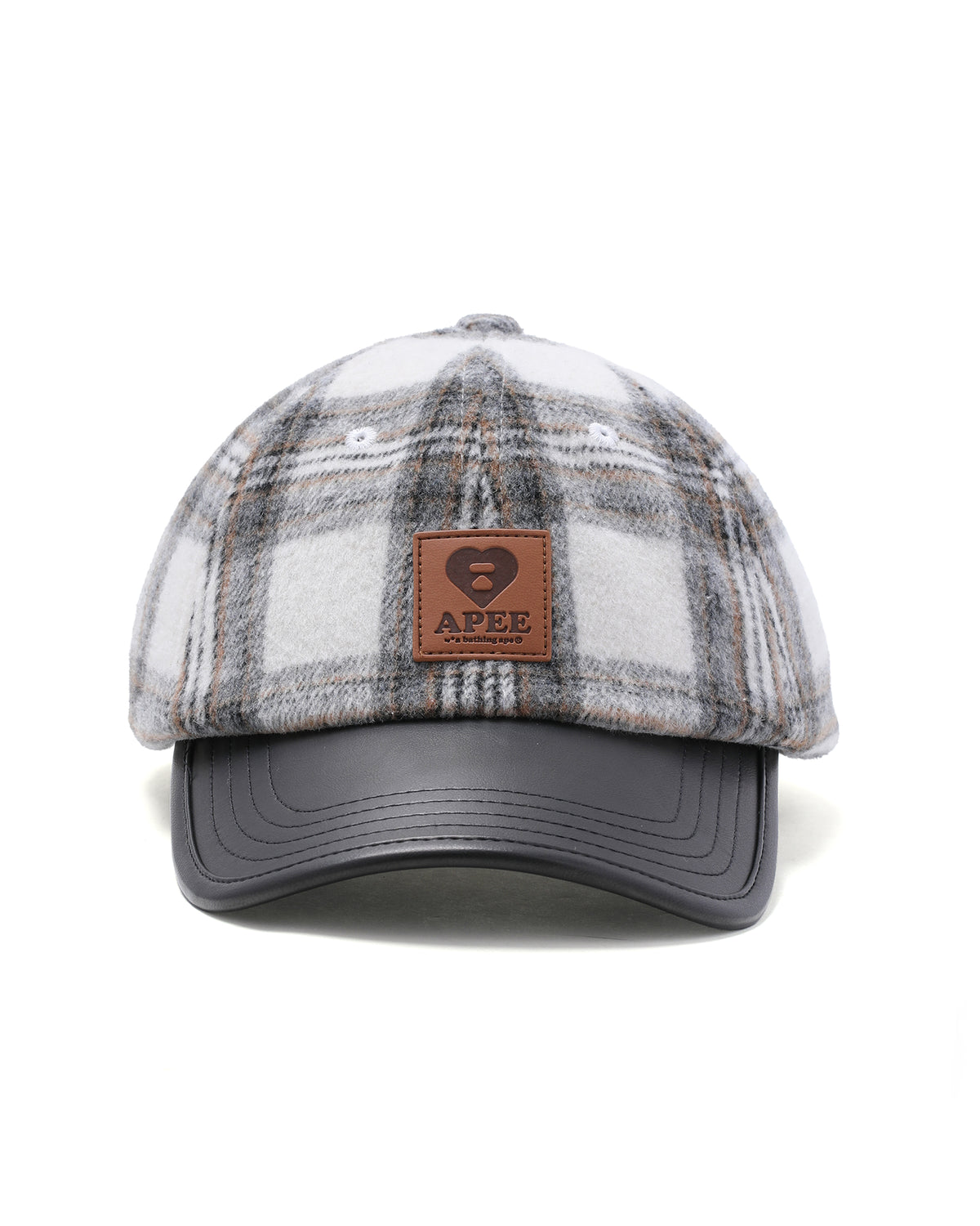 Plaid baseball cap