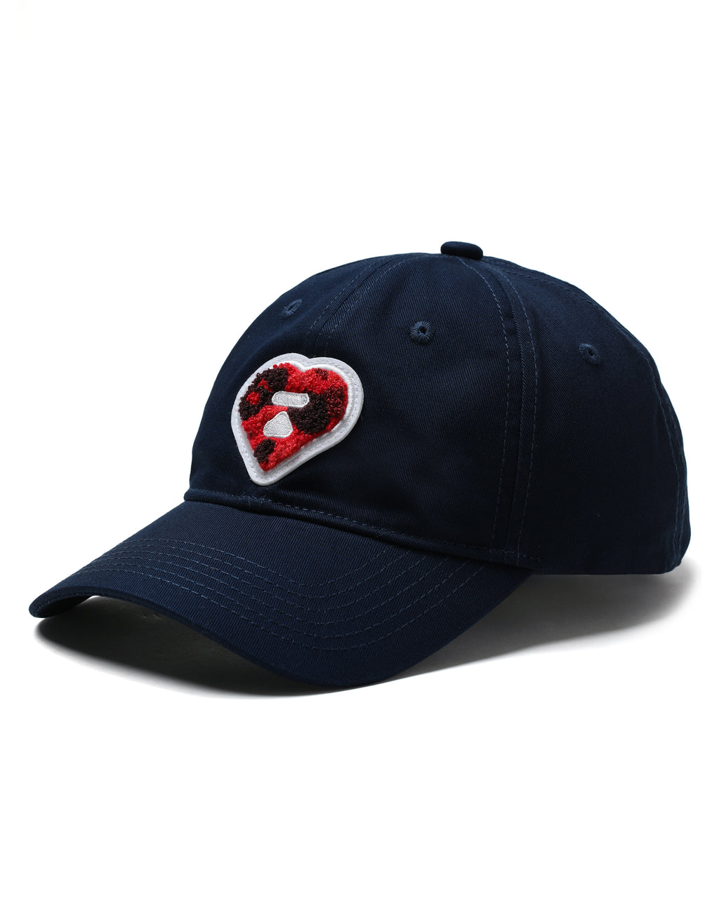 Heart logo patch cap